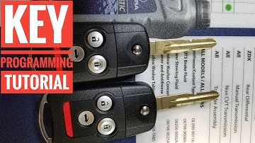 HOW TO PROGRAM CAR KEY WITH ONLY ONE KEY AUTEL MK808