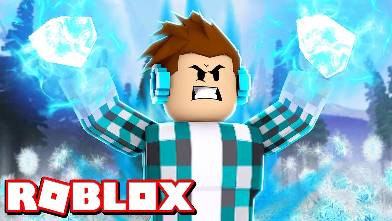 Super Poder De Gelo No Roblox Youtube - ganhei super poderes com meus amigos no roblox youtube