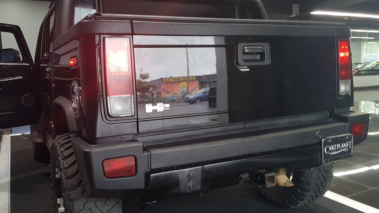 2006 Hummer H2 SUT Exhaust sound at carz planet