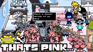 I became Pink in DELTARUNE: Connected...