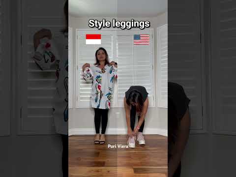 Leggings style Amerika vs Indonesia