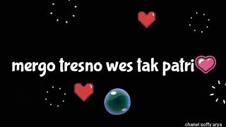 Wegah kelangan (status Wa)