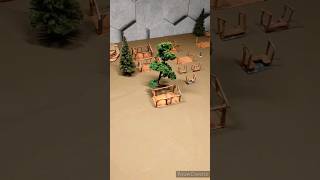 строим деревню из пластилина.   [Ч:1] mini clay house #обзор #house #clay #shorts