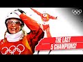 Women’s Aerials - Freestyle Skiing ⛷ Last 5 Champions! 🥇