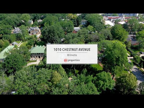 1010 Chestnut Avenue, Wilmette, IL home video tour