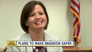 Hillsborough County moving forward on its plans to make areas of Brandon safer for pedestrians