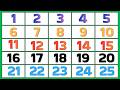 Counting songs for preschool | Numbers for kids | 1234 Counting #1to20counting #1se25takginti #ginti