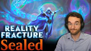 Drafting Mono Blue with Jace! | Reality Fracture Early Access Draft