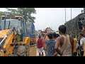 DRIVE SAFE DURING RAINING AT LAKHISARA SIDE THE ROAD IS GETTING WORSE
