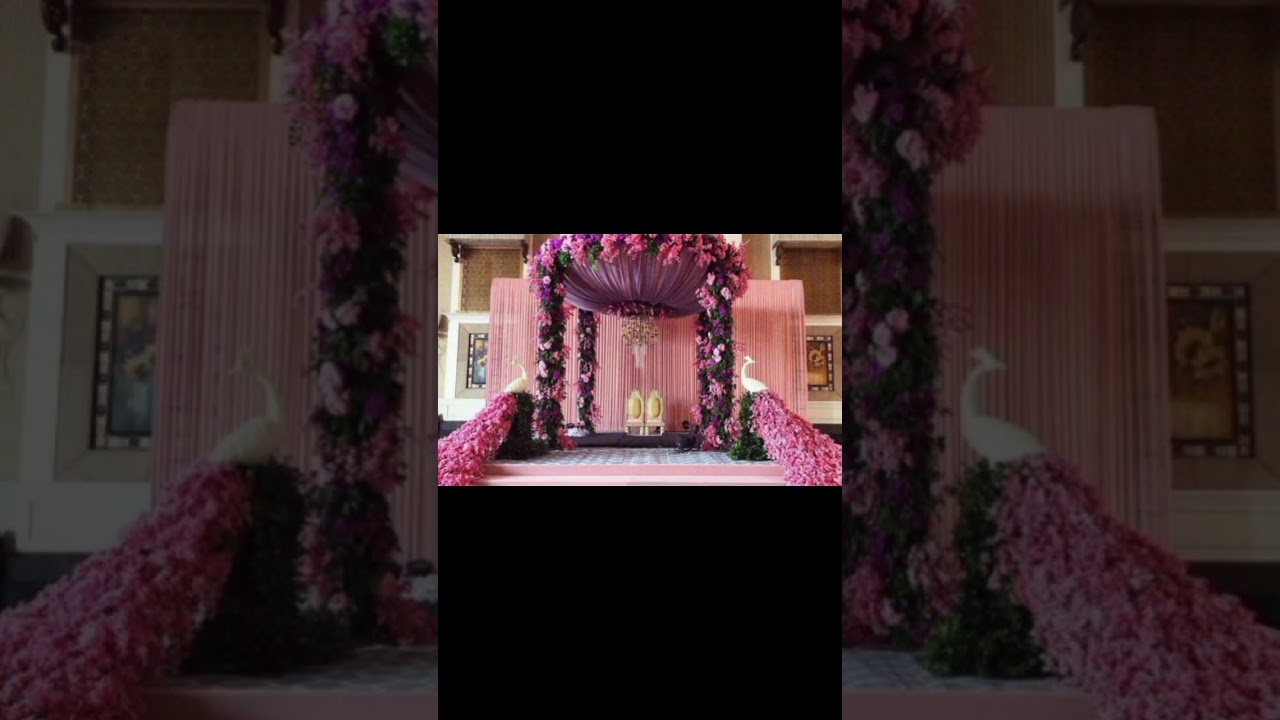 Ring💍exchange ceremony decoration decoration idea 