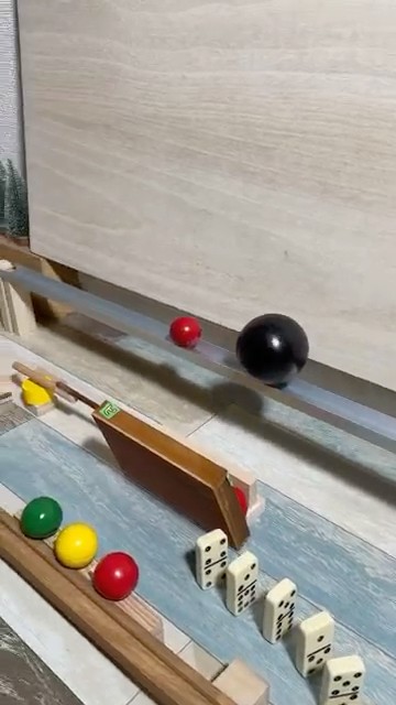 Marble Besuke's Great Adventure ~ 3-Color Pythagora Device - YouTube