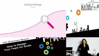 How to design your team for scale - Adi Shacham Shavit - DevOpsDays Tel Aviv 2018