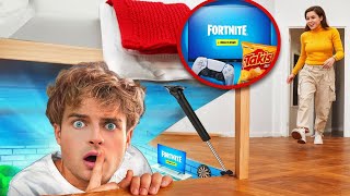 I BUILT 5 SECRET ROOMS AND NO ONE COULD FIND THEM | Topper Guild