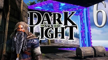 STARTING THE REAL BASE USING STONE! | Dark and Light Pooping Evolved Multiplayer Gameplay E6