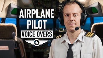 Airplane Pilot Voice Over Demo | 2023