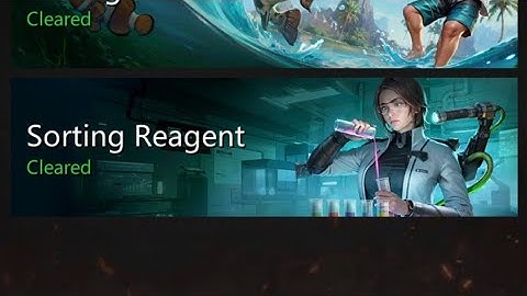 Puzzles and Survival, Mini-Game: Sorting Reagent Level 15 (Max Level) Cleared