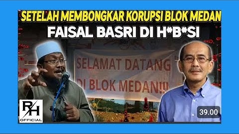 TERBONGKAR MISTERI KEMATIAN FAISAL BASRI II Ustadz Andri Kurniawan 