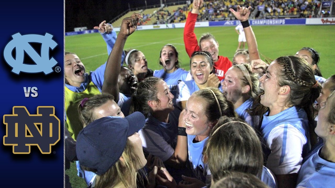 UNC vs. Notre Dame Women's Soccer ACC Championship Highlights (2016