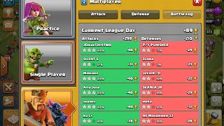 Top 300 Blizzard Superarchers Last day April Legend league Season💥💥