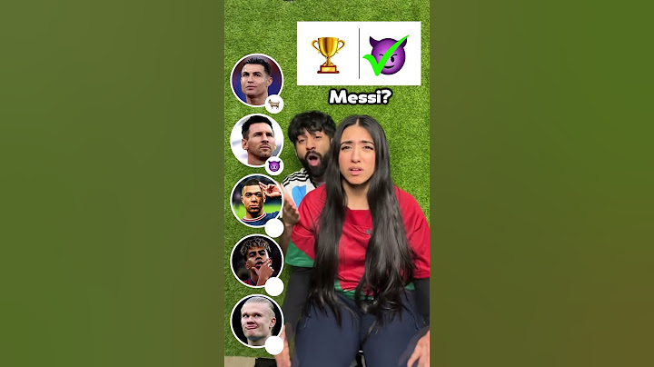 Describe Footballer By The Emoji, Ronaldo vs. Messi!