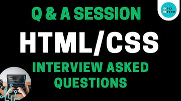 🔴 📚Cracking HTML and CSS Interview Questions: Tips, Tricks and Answers
