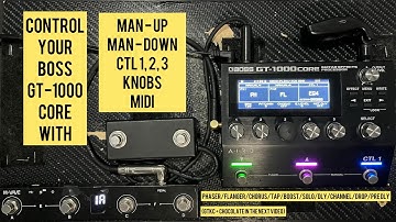 Boss GT-1000 Core | My quick controls | Meus controles rápidos [in {bad} english]