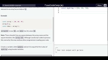 Lesson 41 | Basic JavaScript | Access Array Data with Indexes
