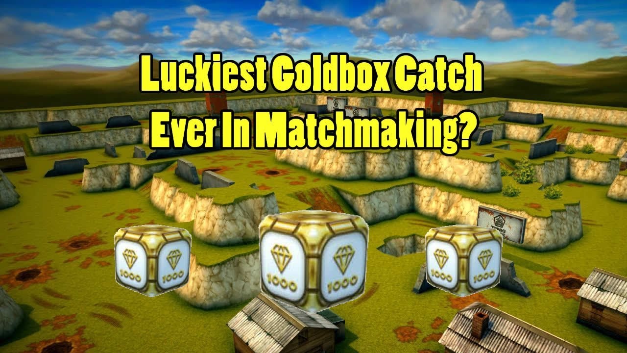 Luckiest Goldbox Catch Ever In A Matchmaking Battle?! - Tanki Online