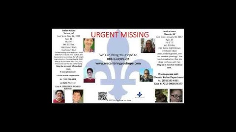 Missing Persons Posters(2)