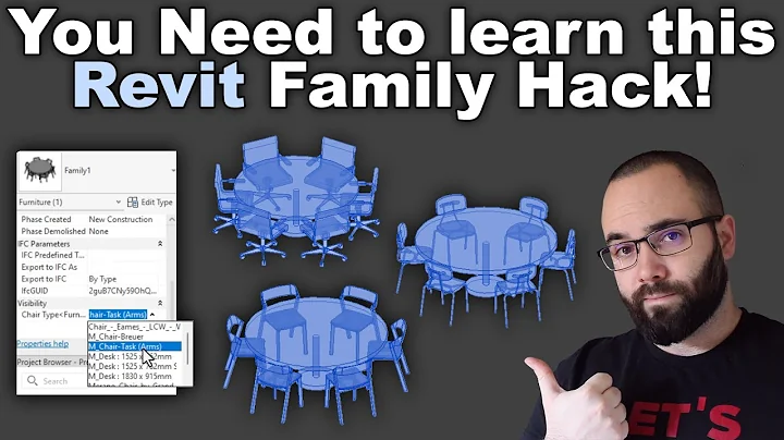 Revit Family Tutorial: Revit Family Parameter Hack