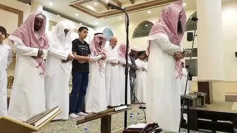 سورة الفجر تلاوة خاشعة تصويرية للقارئ الحارث الصالح وفقه الله من صلاة التهجد ليلة ٢٩ رمضان ٤٠