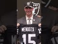 Las Vegas Raiders welcome Fernando Mendoza