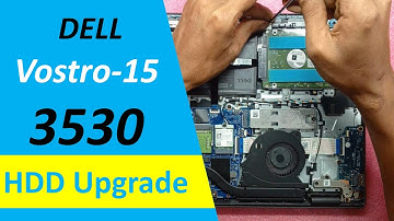 Dell Vostro-15 3530 laptop HDD Upgrade & Disassemble Step by Step Guide In Dell Vostro 3530 laptop