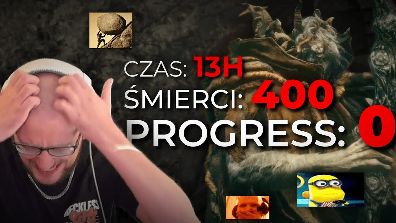 Jaskół bije REKORD ŚMIERCI w ELDEN RINGU