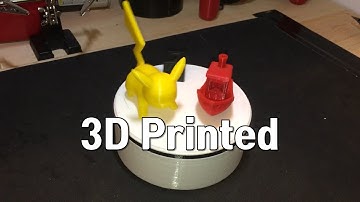 Make a 360° Rotating Display Stand with 3D Printer
