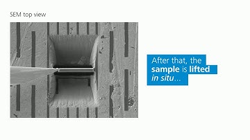 ZEISS Crossbeam - How to prepare a TEM sample