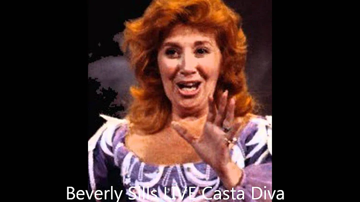 Beverly Sills LIVE Norma Casta Diva 1972 #beverlys...