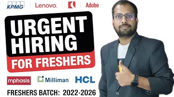 KPMG New Hiring Announced | Adobe, Milliman, Gradious, Aabasoft Jobs | Register Now
