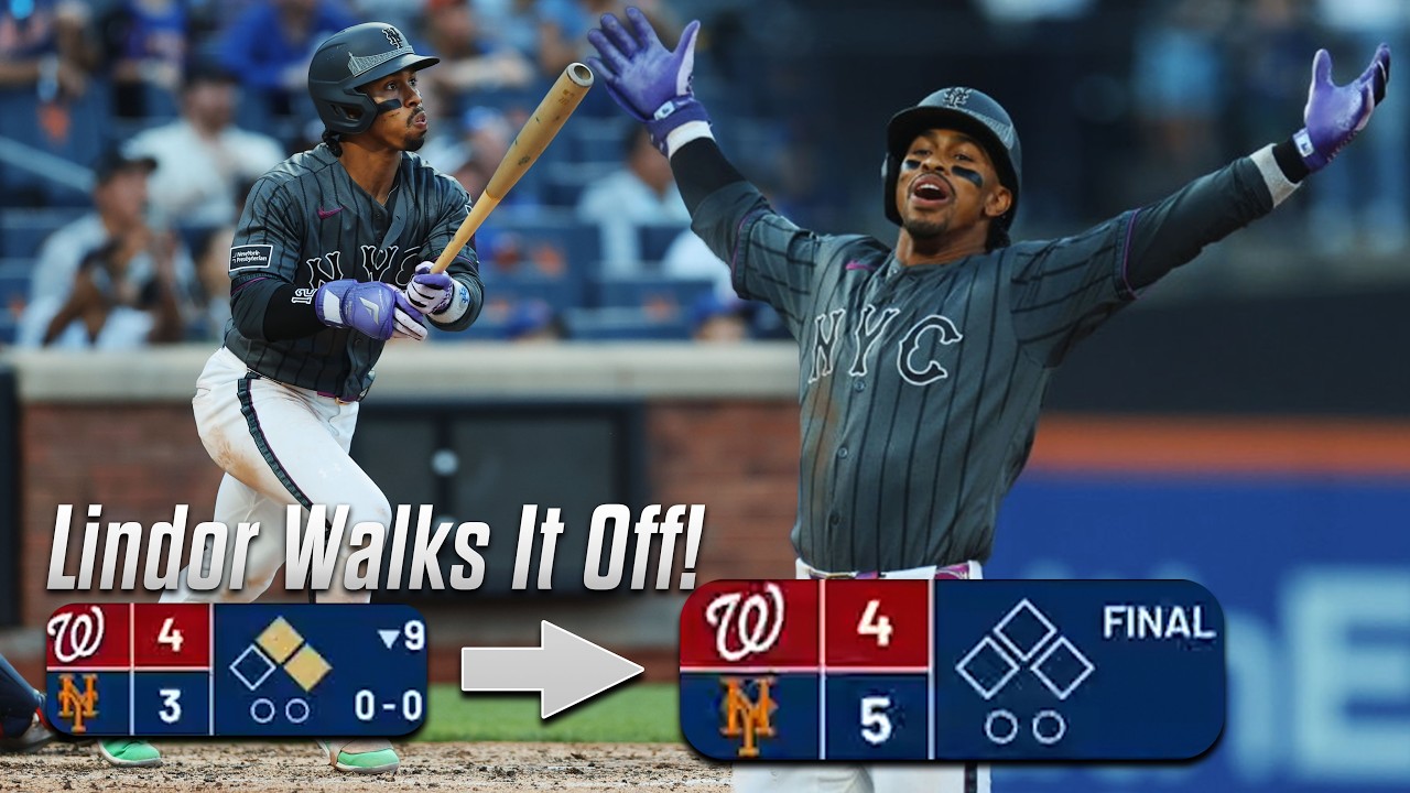 Comeback Complete! Mets Walk-Off Nationals in Epic 9th-Inning Rally