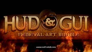 HUD & GUI Medieval Art Bundle