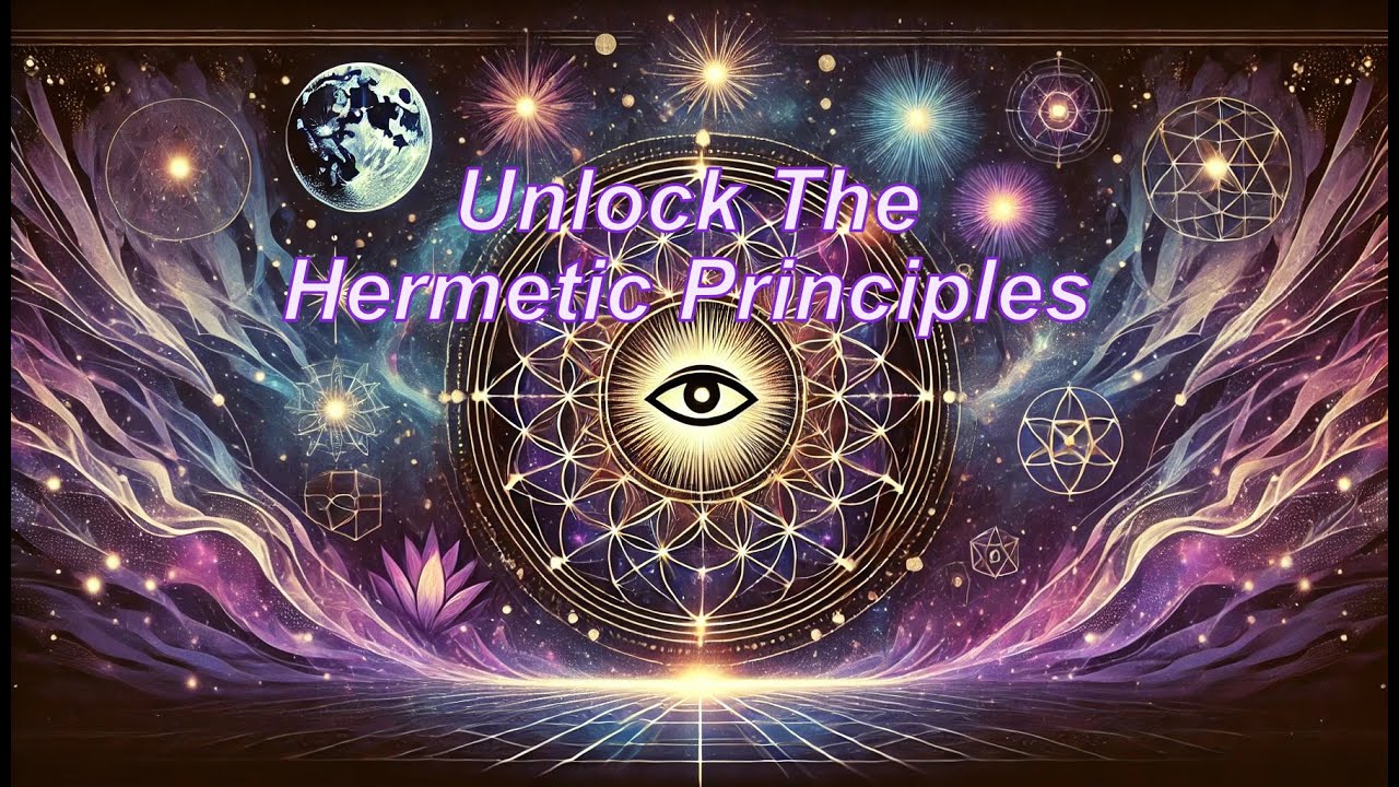 ⁣Unlock the Hidden Wisdom of the Hermetic Principles | Ancient Knowledge for Modern Transformation