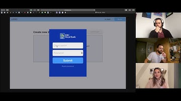 User testing session with Matt from Fbars app