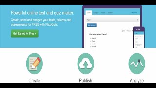 Tutorial Como criar Quiz ou Perguntas de Teste Online na FlexiQuiz screenshot 1