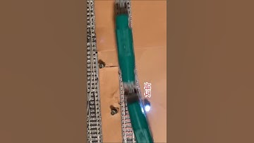 電動ポイントの開通方向表示灯 #鉄道模型 #N-ゲージ #ポイント転換 #DIY