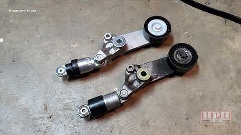 How to remove install replace main belt  tensioner 2003-2008 Toyota Matrix Corolla Wagon Hatchback