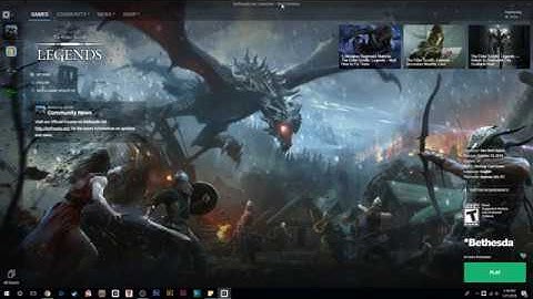 TES Legends -  Launcher won