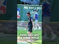Wait For The End😭 #dingersornothing #wiffleball #baseball #shorts