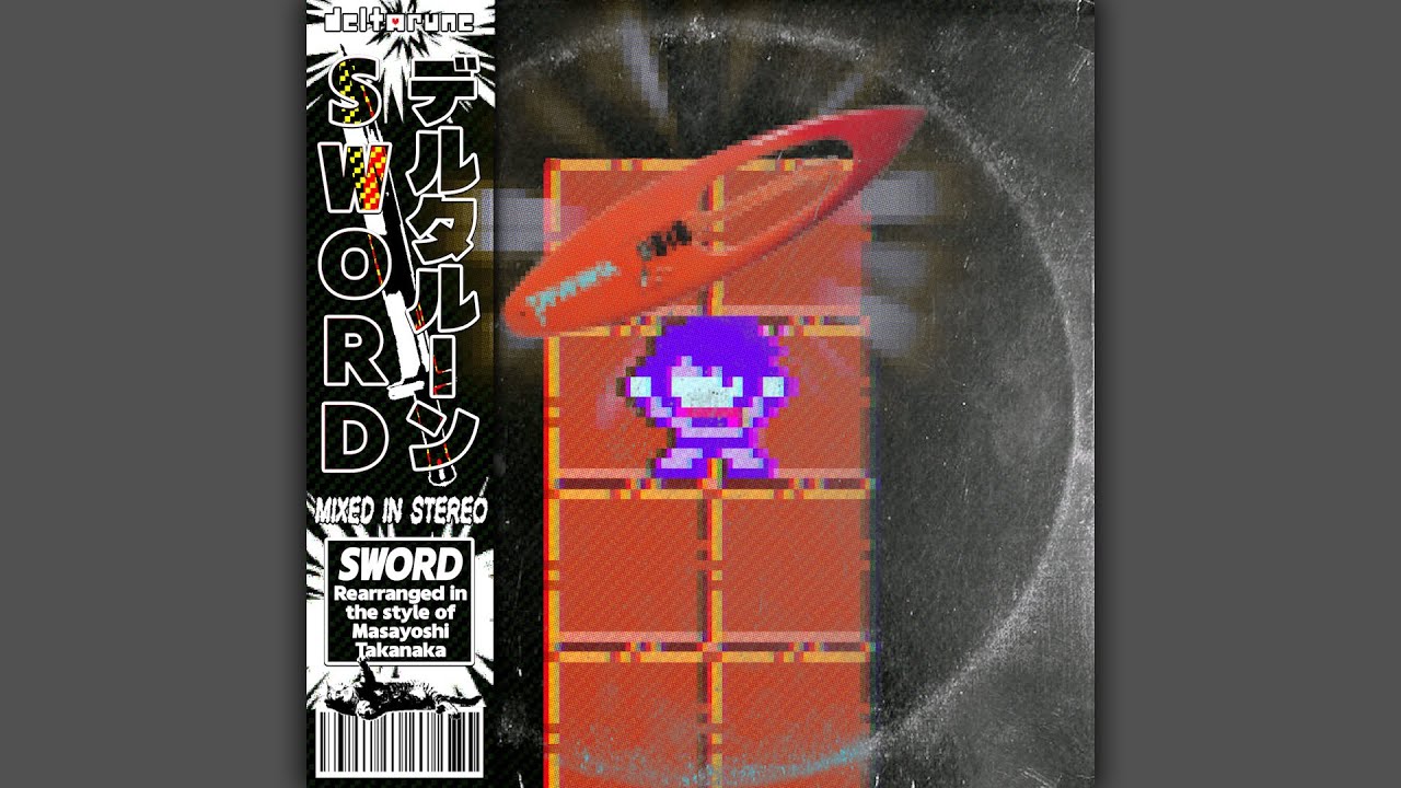 SWORD from Deltarune in the style of Masayoshi Takanaka 🗡️