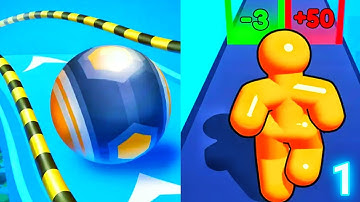 Action Balls vs Tall Man Run SpeedRun Gameplay walkthrough Part 1