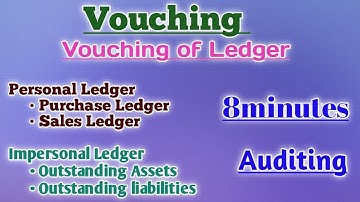 Vouching | Vouching of Ledger
